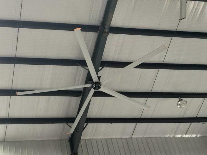 380AC 1.5kw المحرك كبير المدافعة ضخمة ضخمة مروحة السقف العملاقة للمخزن 1