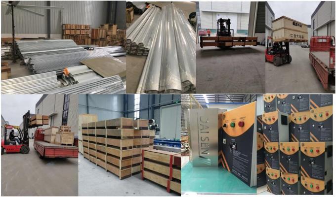 16 قدم 58 دورة في الدقيقة Pmsm HVLS الصناعية الكبيرة المروحة السقفية للمستودع والمصنع 9