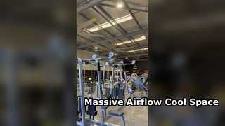 عرض 6 شفرات 16 قدم 5.0 م مراوح عالية الحجم ومنخفضة السرعة