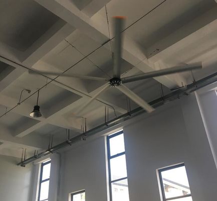 سعر جيد 18FT 60 RPM مروحة السقف الصناعية الهواء الكبير الانترنت
