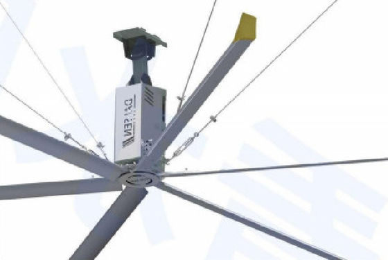 سعر جيد OEM SGS RoHS طاقة عالية مروحة السقف العملاقة الصناعية للمستودع الانترنت