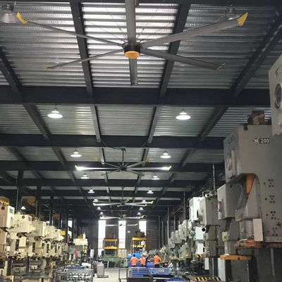 سعر جيد junyi Hvls مروحة السقف الصناعية تبريد التهوية مروحة العادم مع محرك Pmsm الانترنت