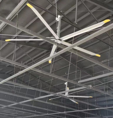 سعر جيد مروحة سقف الخروج الصناعية HVLS 3m 10FT مع محرك Pmsm الانترنت