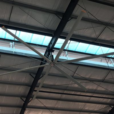 سعر جيد 1.5KW HVls ورشة عمل صناعية مروحة السقف مروحة الهواء أجهزة تبريد الهواء الانترنت
