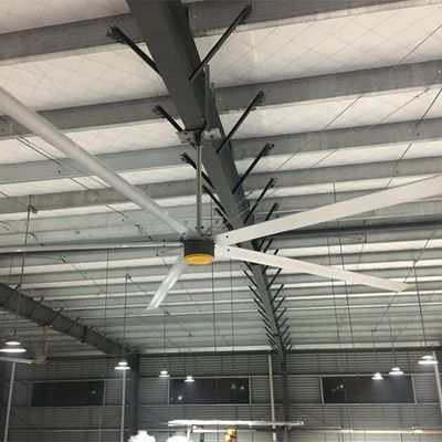 سعر جيد 6Pcs Al-Mg سبائك شفرات 6.1M / 20FT حجم عالية منخفض السرعة المروحة السقف الصناعية لصناعة تعدين الطاقة الانترنت