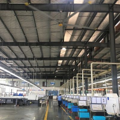 سعر جيد 6مروحة السقف الصناعية ذات 6 شفرات من الألومنيوم تعزز تدفق الهواء في محلات الملابس الانترنت