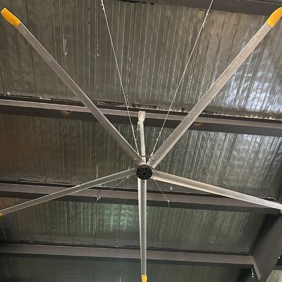 سعر جيد المنزل 3.6m 12FT الصناعية الكبيرة HVLS مروحة السقف 8-شفرة مروحة تبريد الهواء حجم فائق الانترنت