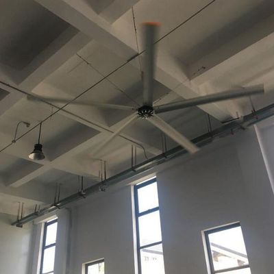 سعر جيد DX/DS 7.3m 24FT Super Airflow Pmsm محرك مدفوعات سقف HVLS الكبيرة لورشة إنتاج الكابلات تبريد الهواء الانترنت