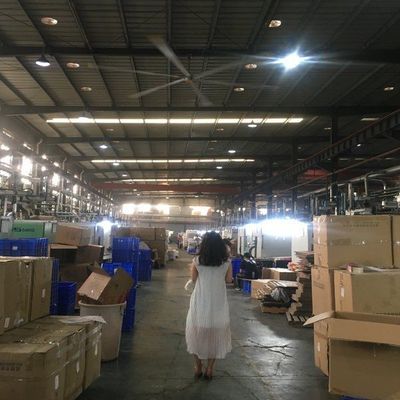 سعر جيد 7سقف صناعي كبير طوله.3m 24ft للتيار الكهربائي المتردد من النوع DX-7.3 من تبريد الهواء والتهوية في المستودع الانترنت