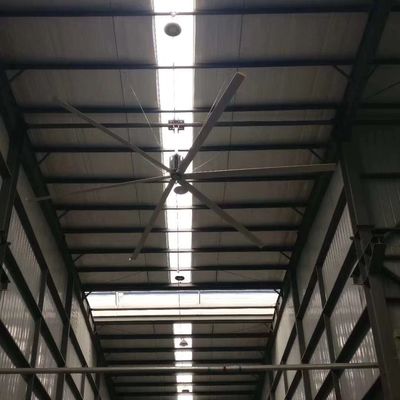 سعر جيد ستة شفرات HVLS مروحة سقف المرآب الكبيرة الانترنت