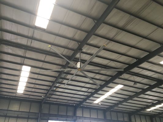 سعر جيد 24FT 2.0 HP التهوية التبريد شفرات الألومنيوم مروحة السقف العملاقة الانترنت