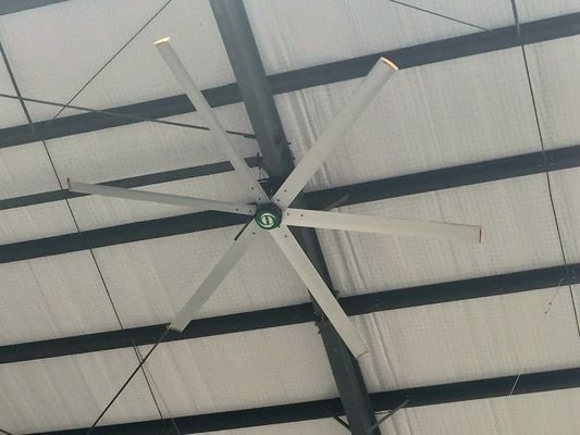 سعر جيد 4.8M 16 قدم مصنع ضخم ضخم حجم كبير هوائيات HVLS الانترنت