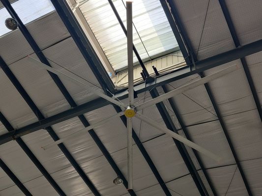 سعر جيد 3.6M 12ft التجارية الكهربائية السقف العالي مروحة HVLS كبيرة الانترنت