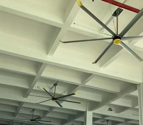 سعر جيد تبريد الهواء مروحة HVLS الكبيرة الانترنت