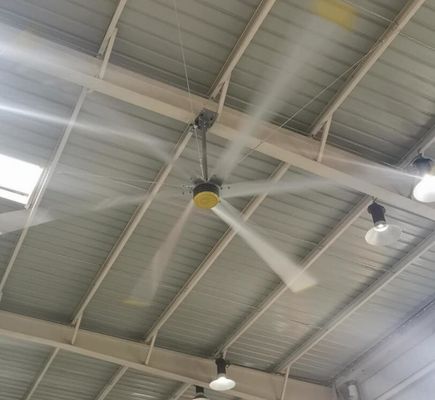 سعر جيد محرك PMSM مروحة HVLS الكبيرة الانترنت