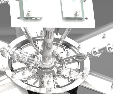 سعر جيد 22 متجر الأقدام الكبيرة HVLS مصنع مروحة السقف للمساحات الكبيرة الانترنت