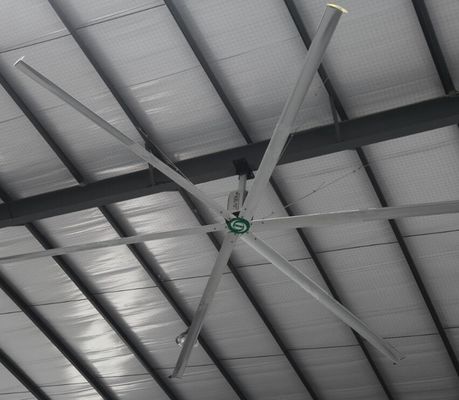 سعر جيد تبريد الهواء السقف السقف ضخمة 24 قدم HVLS المروحة الصناعية الانترنت