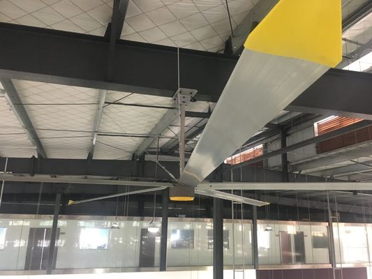 سعر جيد 8FT 0.15KW الصرف الصناعي Pmsm 5 شفرة HVls مروحة الانترنت